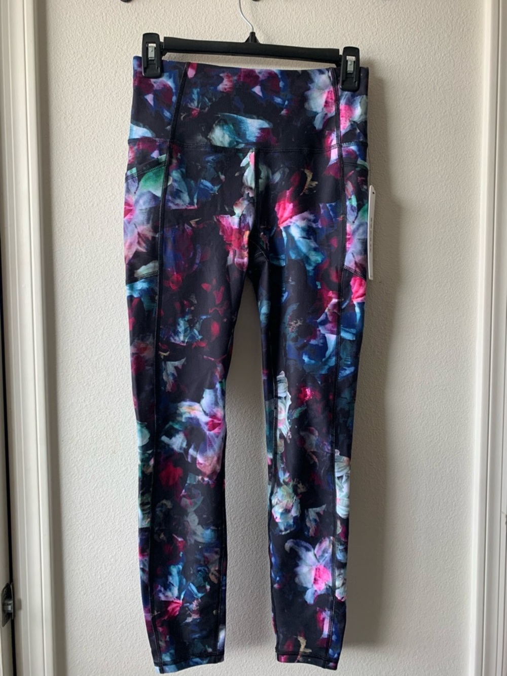 RBX Floral Abstract Print High-Waist Leggings